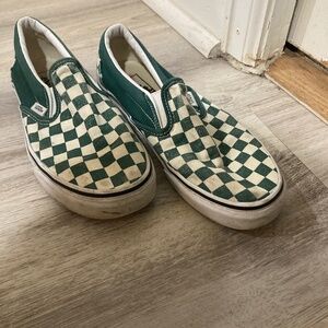 Checkered Vans